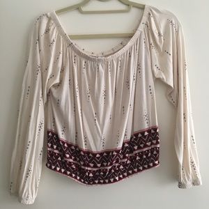 H&M Divided Off-The-Shoulder Top